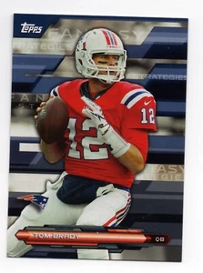 2014 Topps Fantasy Strategies Tom Brady Card #FFS-TB - New England Patriots - Picture 1 of 1
