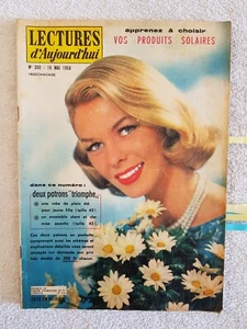 LECTURES D'AUJOURD'HUI N°350 16/5/1959 MARLON BRANDO FERNANDEL ROMAN DESSINE - Picture 1 of 13