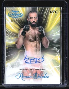 2024 Topps UFC Gold Label Roman Dolidze Surging Auto Blue/99 - Imagen 1 de 2
