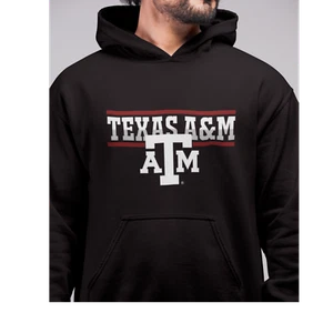Texas A&M Aggies Hoodie Pullover Maroon NCAA Men Unisex Sweatshirt - Picture 1 of 3