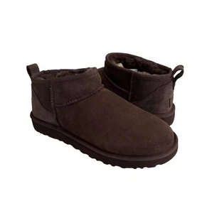UGG Classic Ultra Mini Burnt Cedar Shearling Lined Boot US 10 / EU 41 / UK 8 - Bild 1 von 6