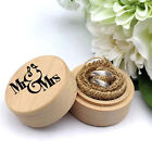 Wood Ring Box Anti-scratch Chic Decor  s Wedding Ring Bearer Box Handicraft