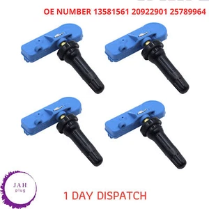4 X TPMS TIRE PRESSURE MONITORING SYSTEM SENSOR FOR VAUXHALL E MOKKA 13581561 - Picture 1 of 16