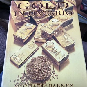 Gold in Ontario by Michael Barnes (1995, Hardcover) Hemlo Algoma etc SEE INDEX - Imagen 1 de 3
