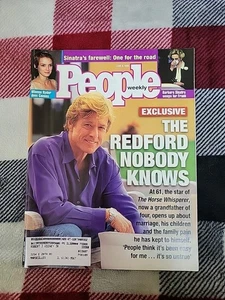 People Mag June 8 1998 The Redford Nobody Knows, Sinatra's Farewell, Unread Ln - Picture 1 of 24