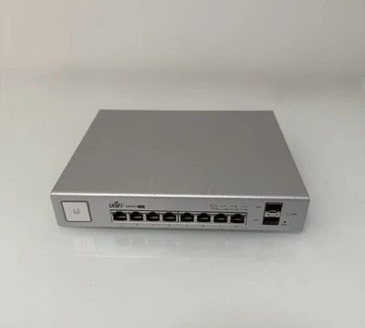Ubiquiti UniFi 8-Port Gigabit Managed PoE Switch  (US-8-150W) FOR PARTS  - Image 1 of 3
