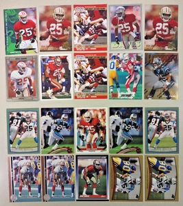 ¡Lote de 20 cartas de Eric Davis con NOVATOS! NFL 49ers ¡Imprescindible para cualquier coleccionista! ¡S&H GRATIS! - Imagen 1 de 3