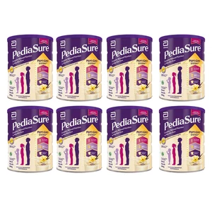 8 X Pedia Sure Integratore Alimentare per Bambini per la Crescita Aromatizzato alla Vaniglia - 800g - Foto 1 di 9