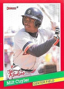 1991 Donruss The Rookies - Milt Cuyler #6 - Picture 1 of 2