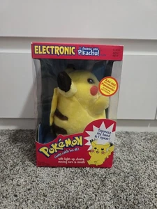 Vintage Pokemon Electronic Talking 'I Choose You Pikachu' NEW TESTED EXCELLENT - Picture 1 of 16