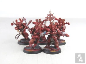 (7001) Khorne Berzerkers Squad World Eaters Chaos Space Marines 40k 30k - Picture 1 of 3