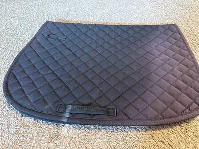 Almofada de sela Gatsby inglesa usada almofada de salto aderência inglesa em excelente estado usado almofada de sela preta - Imagem 1 de 4