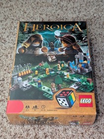 NEW SEALED Lego Heroica Waldurk Buildable Board Game 3858 Complete 2011