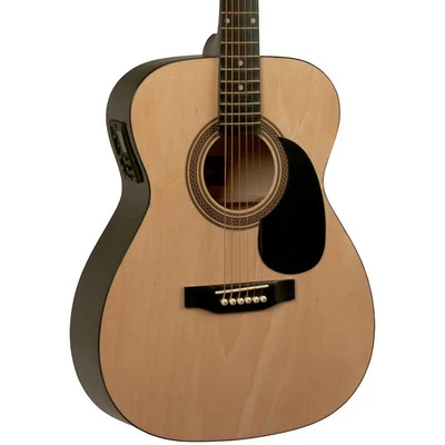 Rogue RA-090 Concert Acoustic-Electric Guitar Natural - Image 1 of 4