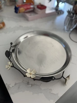 Micheal Aram Dogwood Oval Tray New without tags - Image 1 of 4