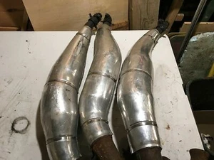 YAMAHA SRX 2000 2001 INTERMEDIATE PIPES TRIPLE EXHAUST SET RW292 - Picture 1 of 4