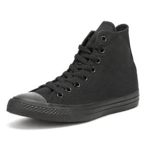 Converse Chuck Taylor All Star Hi Sneaker Black Monochrome 7.5 D (M) US/ 9.5 B - Picture 1 of 7