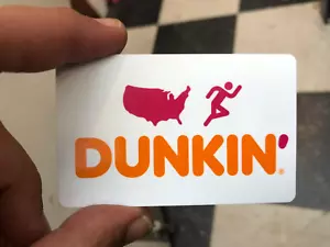 Dunkin Donuts $40 Gift Card (phisycal card by mail only) - Picture 1 of 1