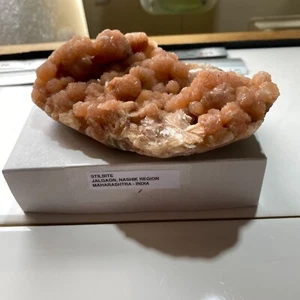 STILBITE AUS JALGAON, NASHIK DISTRICT, MAHARASHTRA, INDIEN. 322g MF4292 - Bild 1 von 12