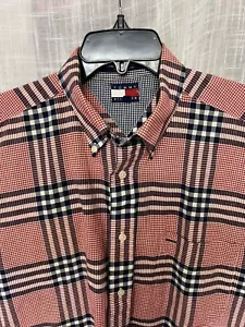 CAMISA BOTTON UP TOMMY HILFIGER A CUADROS MANGA LARGA Roja TALLA MULTICOLOR Grande - Imagen 1 de 7
