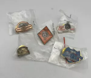 Harley Davidson HOG Harley Motorcycle Owners Group Pins Group Of 5 - Picture 1 of 8