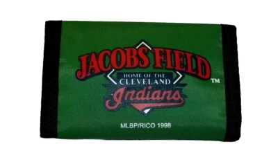 Cleveland Indians Jacobs Field Vintage 90s Wallet Trifold New MLB - Image 1 of 3