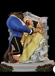 Disney Showcase BEAUTY & the BEAST Light up Figurine 6010730 Belle Dancing - Picture 1 of 11