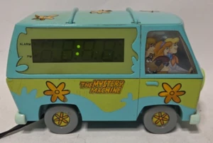 Vintage Scooby Doo Mystery Machine Alarm Clock Light Up Hanna Barbera See Descr - Picture 1 of 6