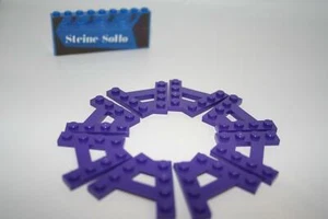 Lego (c) 8x Eck Keilplatten - A-Form - 45 Grad - dunkel lila - 15706 - purple - Bild 1 von 1