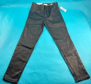 Social Standard By Sanctuary Ankle Skinny Coated Finish Black Size 4 - Picture 1 of 7