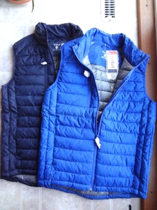Clique Puffer Padded Quilted Full Zip Vests (Lot of 2) Men's M - Picture 1 of 19