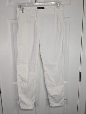 Pantalones para mujer Fabiana Filippi pequeños blancos informales Foto 1 de 4