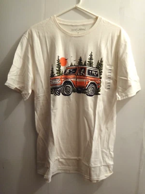 NUEVA 65-77 Gen 1 Ford Bronco in Woods Old School Estilo Retro Para Hombres Camiseta L Foto 1 de 4