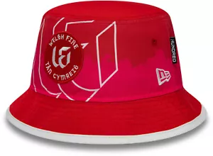 Welsh Fuego La Cien New Era Estampado Entero Bucket Hat - Imagen 1 de 5