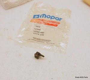 NOS Mopar 1973-1978 Plymouth Dodge C WINDSHIELD WIPER WASHER NOZZLE pn 3431868 - Picture 1 of 2