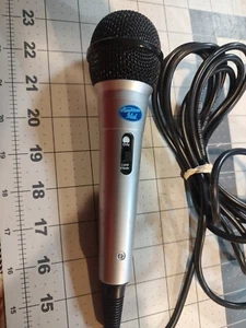 CDG American Idol Silver Microphone Only- Tested - Picture 1 of 3