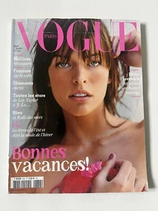 2003 JUNE - JUNE/JULY VOGUE PARIS MAGAZINE - MILLA JOVOVICH - HIGH END FASHION - Picture 1 of 4