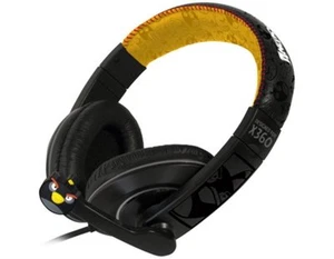 Angry Birds Xbox 360 Deluxe Gaming Headset Ear Piece & Microphone Headphones - Picture 1 of 3