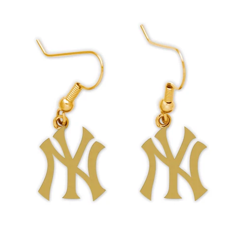 New York Yankees NY Dangle Earrings MLB New Cover