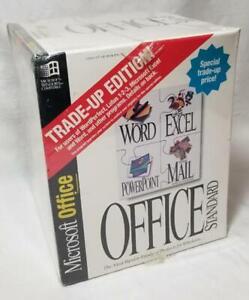 vintage Microsoft Office Standard 1994 Trade-Up Edition Word Excel PowerPoint