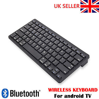 Slim Wireless Bluetooth Keyboard For IMac IPad Android Phone Tablet PC Laptop UK • 7.99£