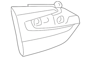 Genuine Subaru Backup Lamp 84912SJ090 - Picture 1 of 2