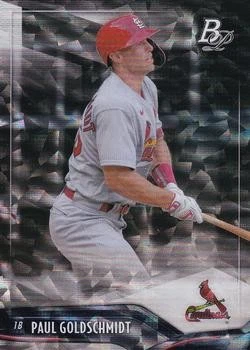 Paul Goldschmidt 2021 Bowman Platinum #38 Ice Foil St. Louis Cardinals - Image 1 of 2