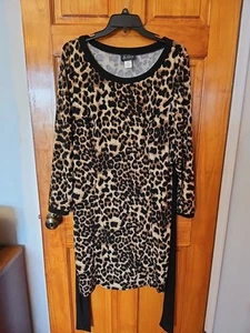 A-List By Wrapper Dress Womens Sleeve Belted Stretchable Size 2X NWOT - Imagen 1 de 7