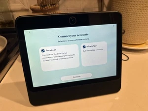 Facebook Meta Portal Video Calling Hands-Free Black Model  Tested Reset - Picture 1 of 5