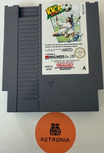 Kick Off Nintendo Nes Game Cart PAL A UK Version Cleaned & Tested - Picture 1 of 3