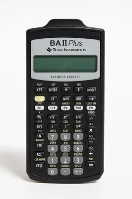Texas Instruments BA II PLUS Financial Calculator - Image 1 of 4
