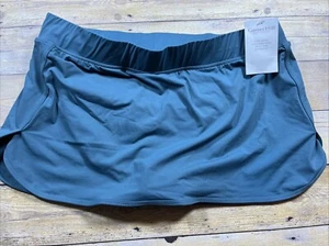 Garnet Hill Schwimmen Rock Unterteil Damengröße 18 grün neu mit Etikett - Bild 1 von 12