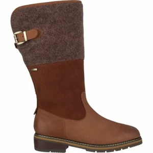 BLONDO Venus WATERPROOF LEATHER Zip WOOL Lined WINTER Snow BOOTS Womens size 8.5 - Picture 1 of 4