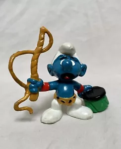 Smurfs 20115 Lion Tamer Circus Figure Vintage Toy Figurine 1979 Peyo Hong Kong - Picture 1 of 9